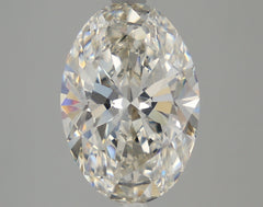 4.03 ct H Colour VVS2 Clarity Oval Shape Lab Grown Diamond