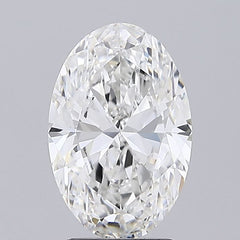 3.0 ct E Color VVS2 Clarity Oval Shape Lab Grown Diamond