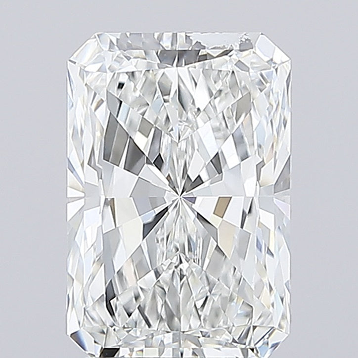 3.07 ct F Color VVS2 Clarity Radiant Shape Lab Grown Diamond