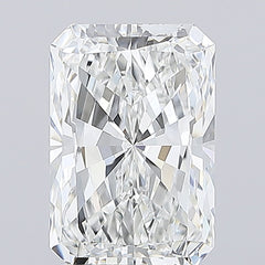 3.07 ct F Color VVS2 Clarity Radiant Shape Lab Grown Diamond
