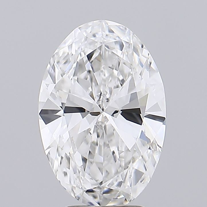 2.55 ct F Colour VVS2 Clarity Oval Shape Lab Grown Diamond