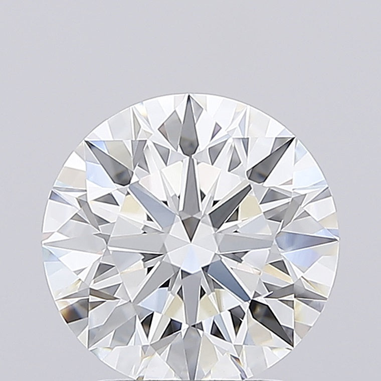3.05 ct E Colour VVS2 Clarity Round Shape Lab Grown Diamond