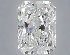 1.04 ct D Colour VVS2 Clarity Radiant Shape Lab Grown Diamond