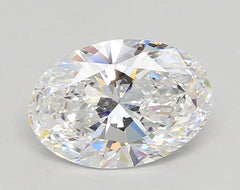 2.02 ct D Colour VS1 Clarity Oval Shape Lab Grown Diamond