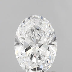 1.45 ct D Colour VVS2 Clarity Oval Shape Lab Grown Diamond