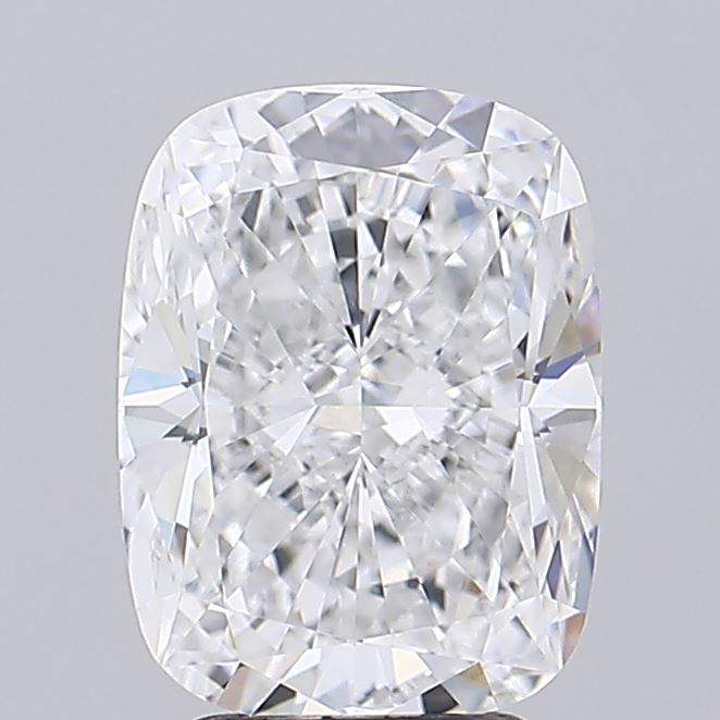 3.01 ct D Colour VVS2 Clarity Cushion Shape Lab Grown Diamond