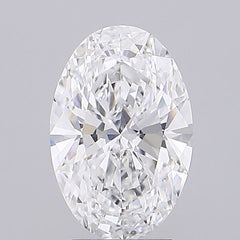 2.5 ct D Colour VVS2 Clarity Oval Shape Lab Grown Diamond