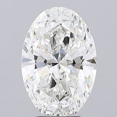 4.07 ct G Colour VVS2 Clarity Oval Shape Lab Grown Diamond
