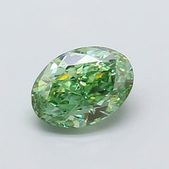 1.5 ct  Colour VVS2 Clarity Oval Shape Coloured Lab Grown Diamond