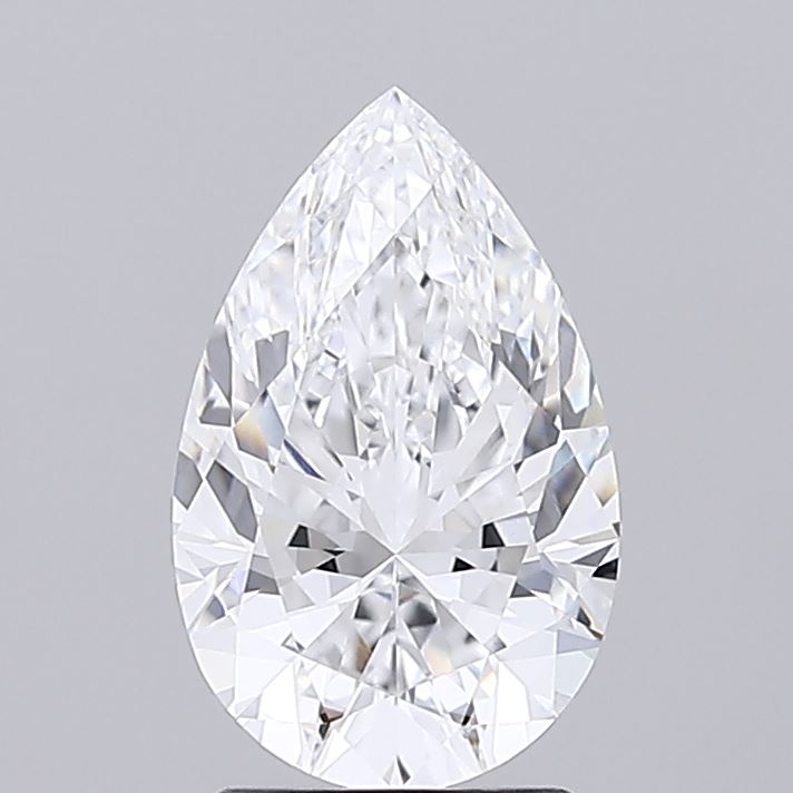 2.07 ct D Colour VVS1 Clarity Pear Shape Lab Grown Diamond