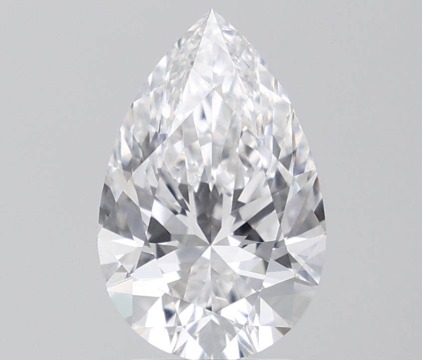 3.07 ct E Colour VVS2 Clarity Pear Shape Lab Grown Diamond