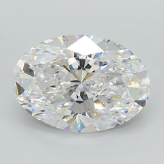 3.03 ct G Colour VVS2 Clarity Oval Shape Lab Grown Diamond