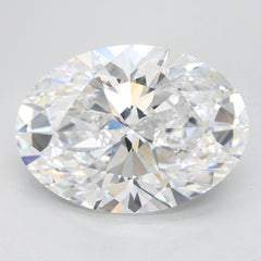 7.09 ct E Colour VVS2 Clarity Oval Shape Lab Grown Diamond