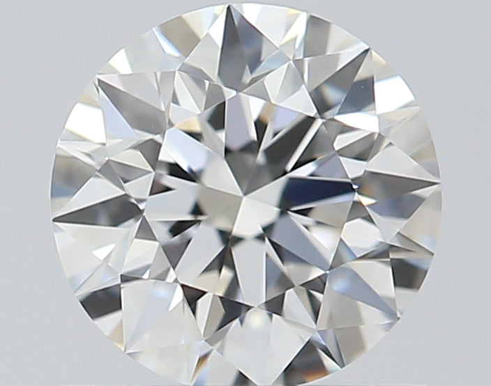 0.6 ct F Color IF Clarity Round Shape Natural Diamond
