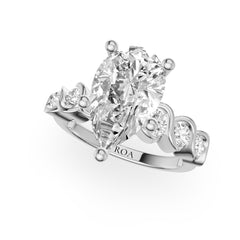 Primrose Pave Engagement Ring