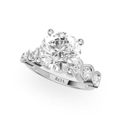 Primrose Pave Engagement Ring