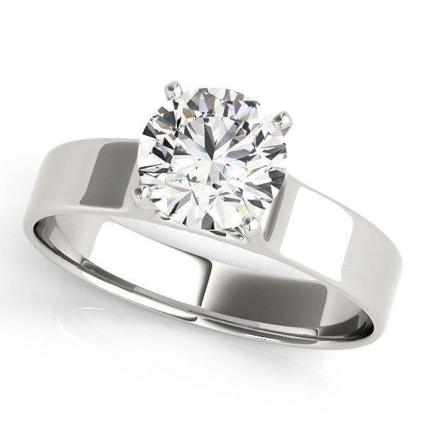 Magnolia Male Solitare Engagement Ring
