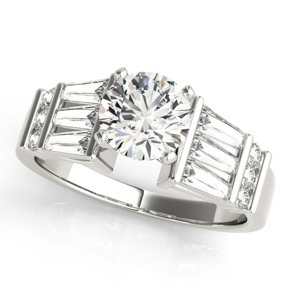Serene Multirow Engagement Ring