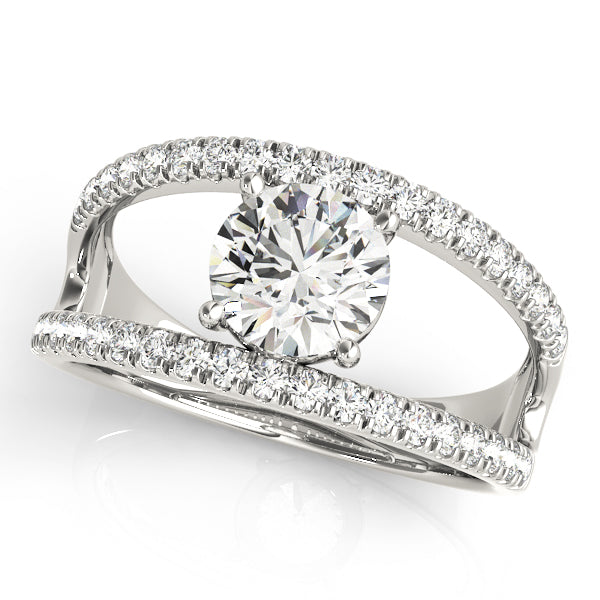 Radiance Multirow Engagement Ring