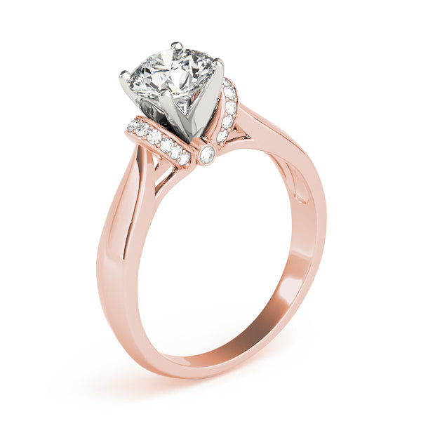Felice Side Stone Engagement Ring