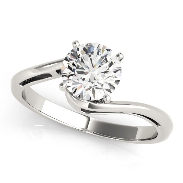 Foxglove Twisted solitaire Engagement Ring