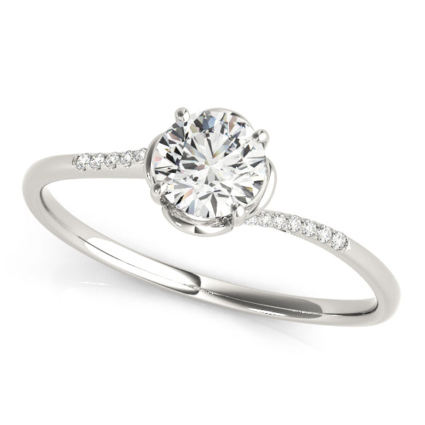 Eternis Pave Engagement Ring