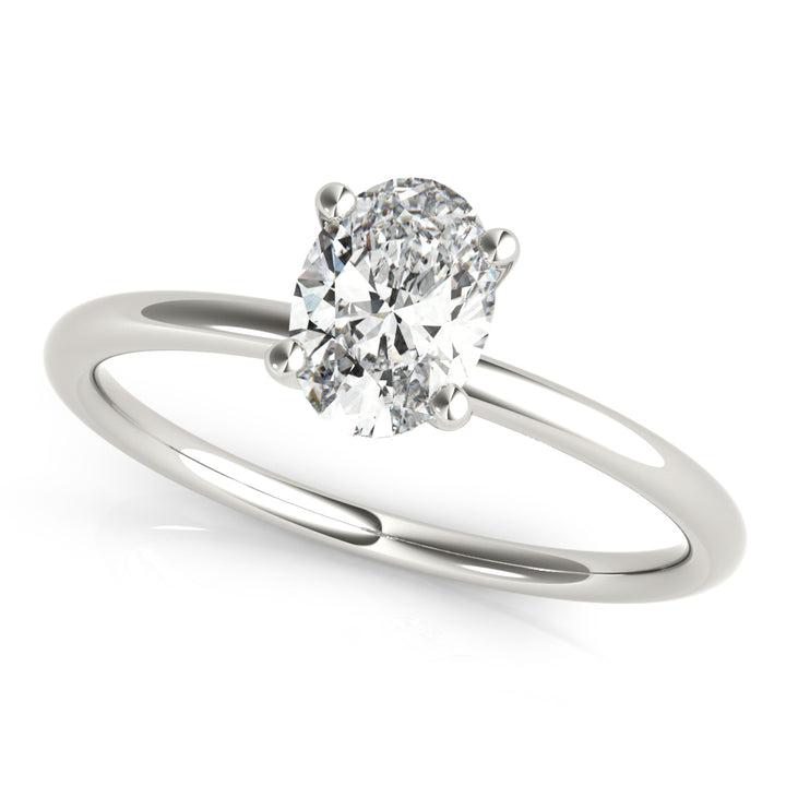 Ivy Oval solitaire Engagement Ring
