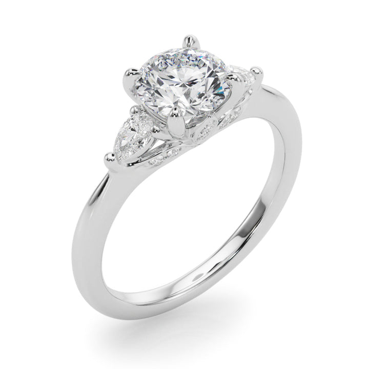 Imperial Three Stone Engagement Ring