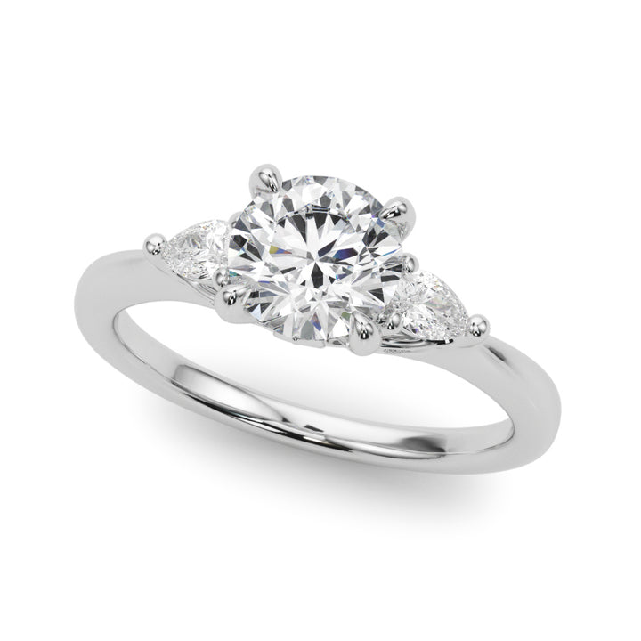 Imperial Three Stone Engagement Ring