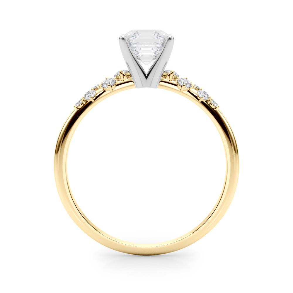 Verve Side Stone Engagement Ring