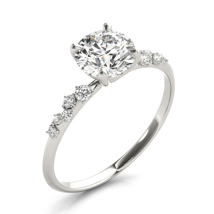 Royale Side Stone Engagement Ring