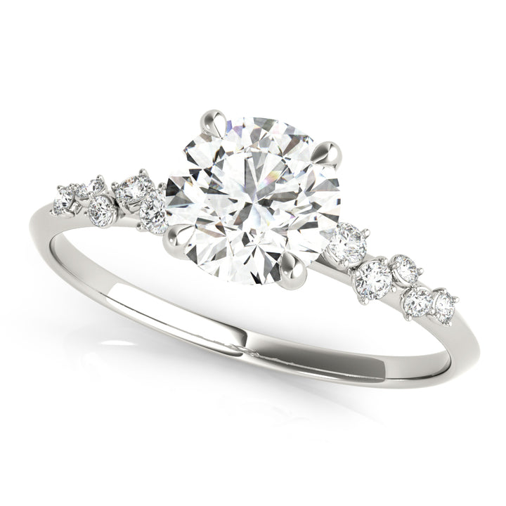 Royale Side Stone Engagement Ring