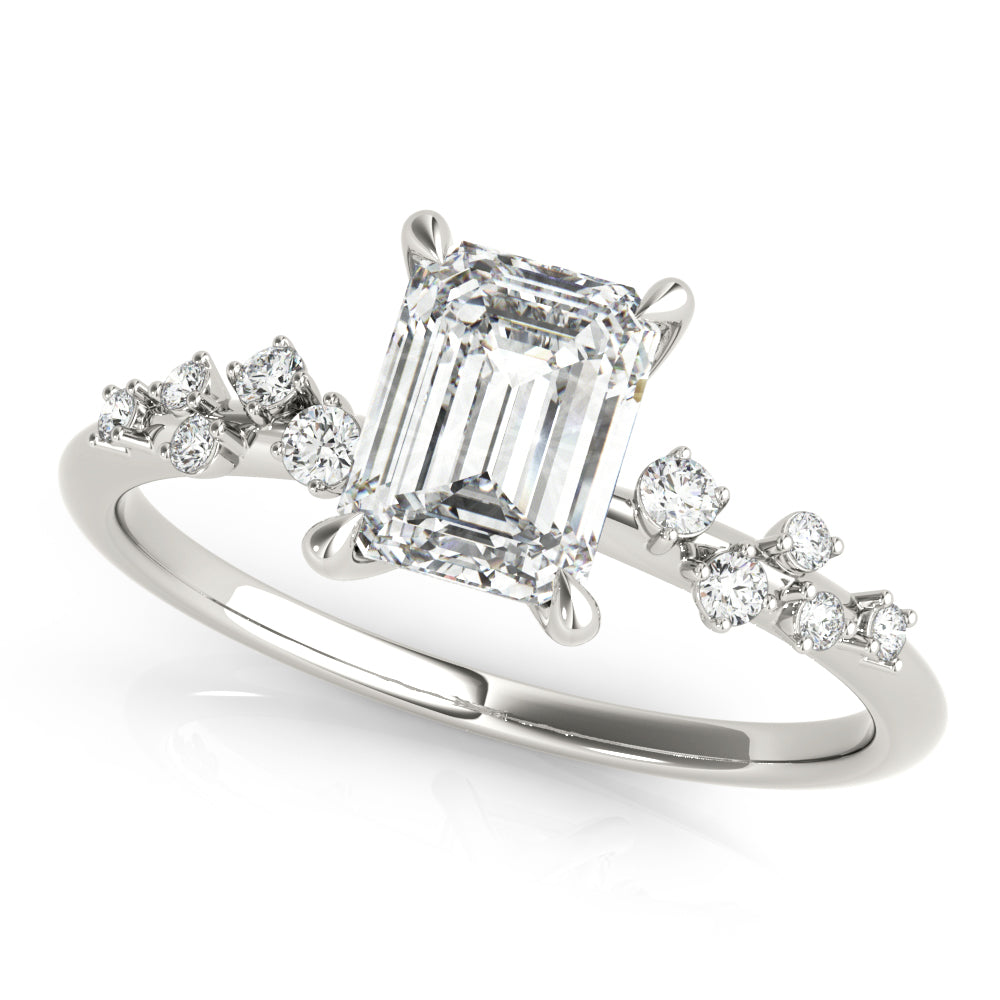 Gala Side Stone Engagement Ring