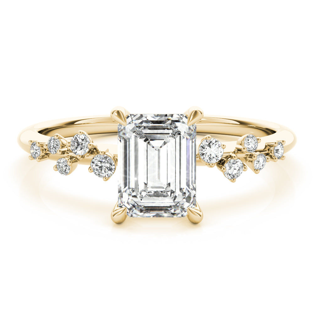 Gala Side Stone Engagement Ring