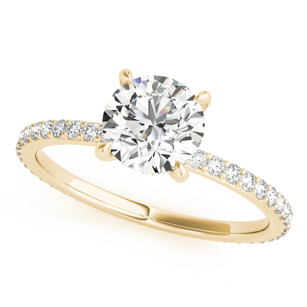 Goulburn Hidden Halo Engagement Ring