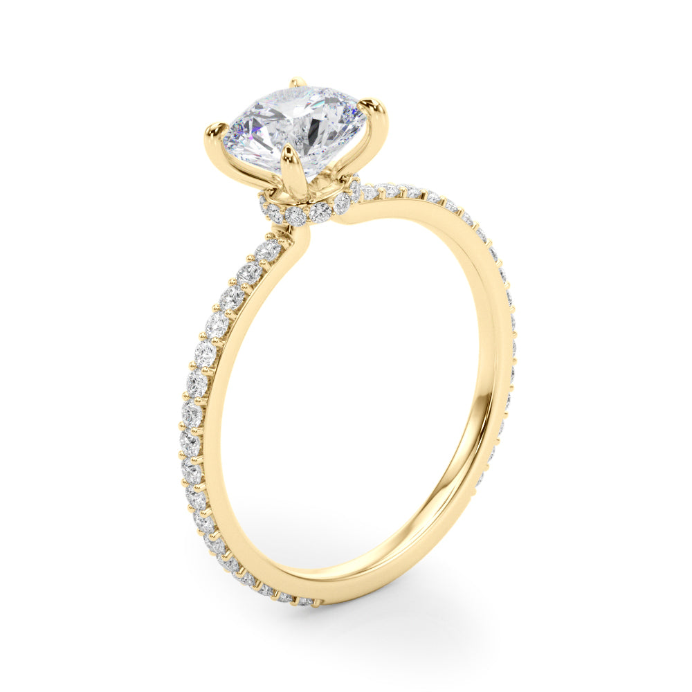Goulburn Hidden Halo Engagement Ring