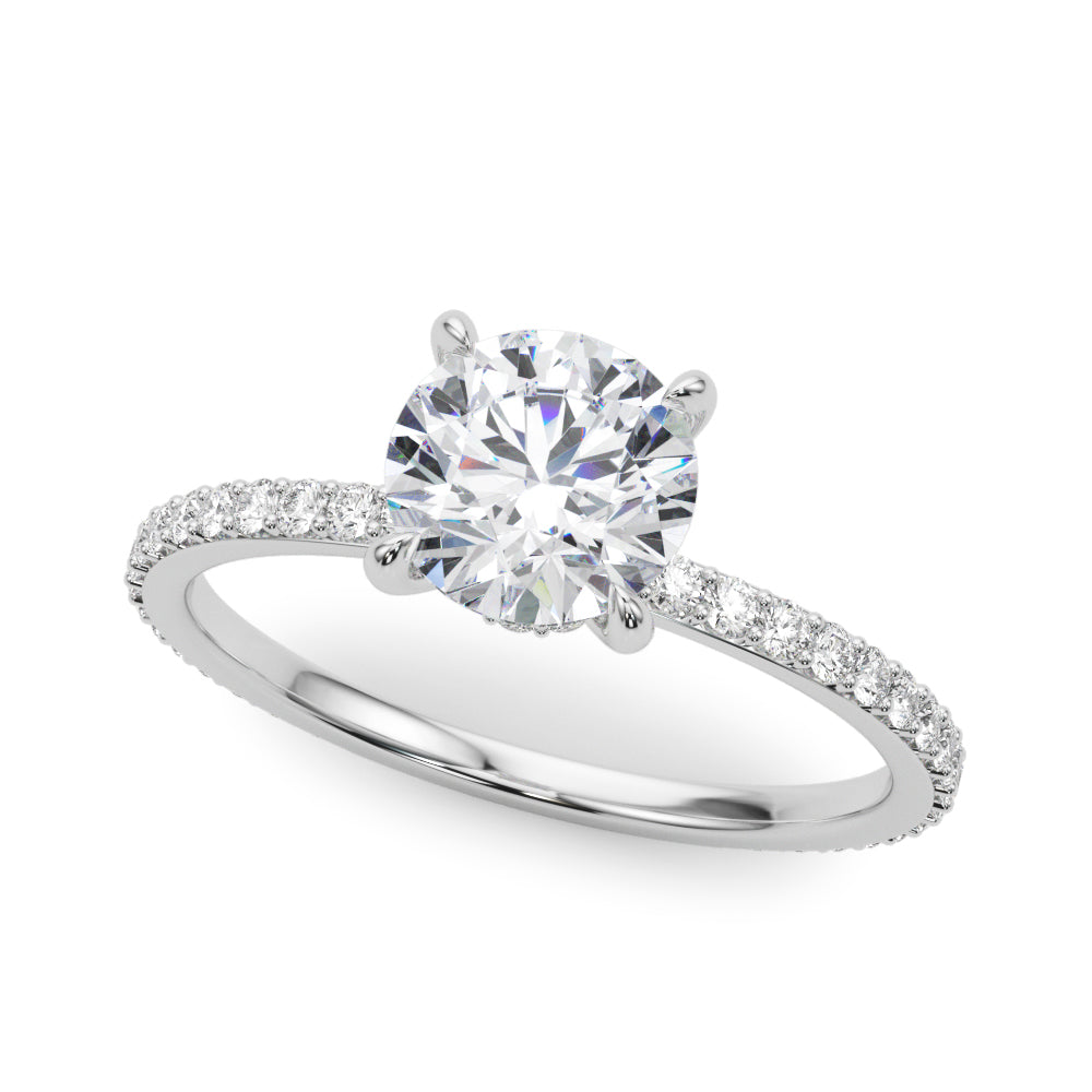Goulburn Hidden Halo Engagement Ring