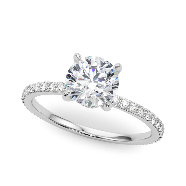 Goulburn Hidden Halo Engagement Ring