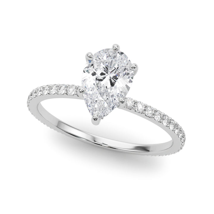 Broome Hidden Halo Engagement Ring