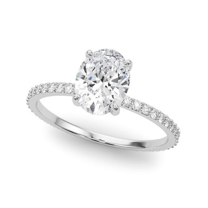 Portsea Hidden Halo Engagement Ring