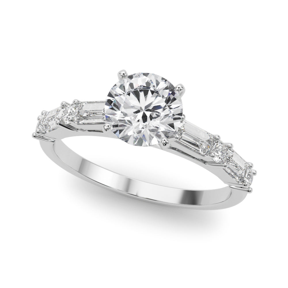 Heirloom Pave Engagement Ring