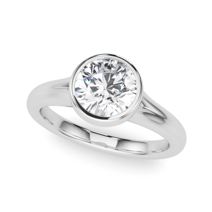 Solitaire Round Bezel Set