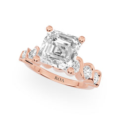 Primrose Pave Engagement Ring