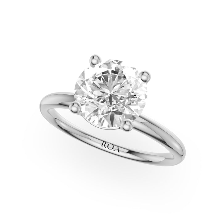 Ivy Oval solitaire Engagement Ring