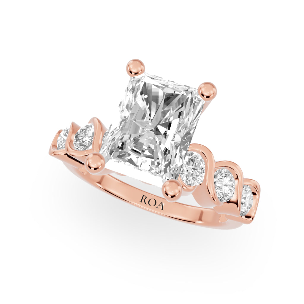 Primrose Pave Engagement Ring