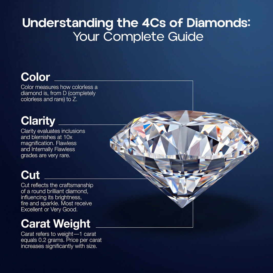 Understanding the 4Cs of Diamonds