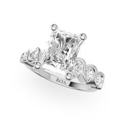 Primrose Pave Engagement Ring