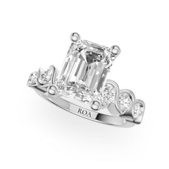 Primrose Pave Engagement Ring