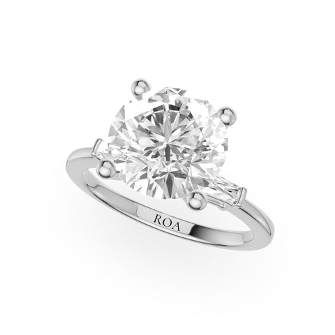 Katherine Three Stone Engagement Ring