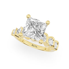 Primrose Pave Engagement Ring